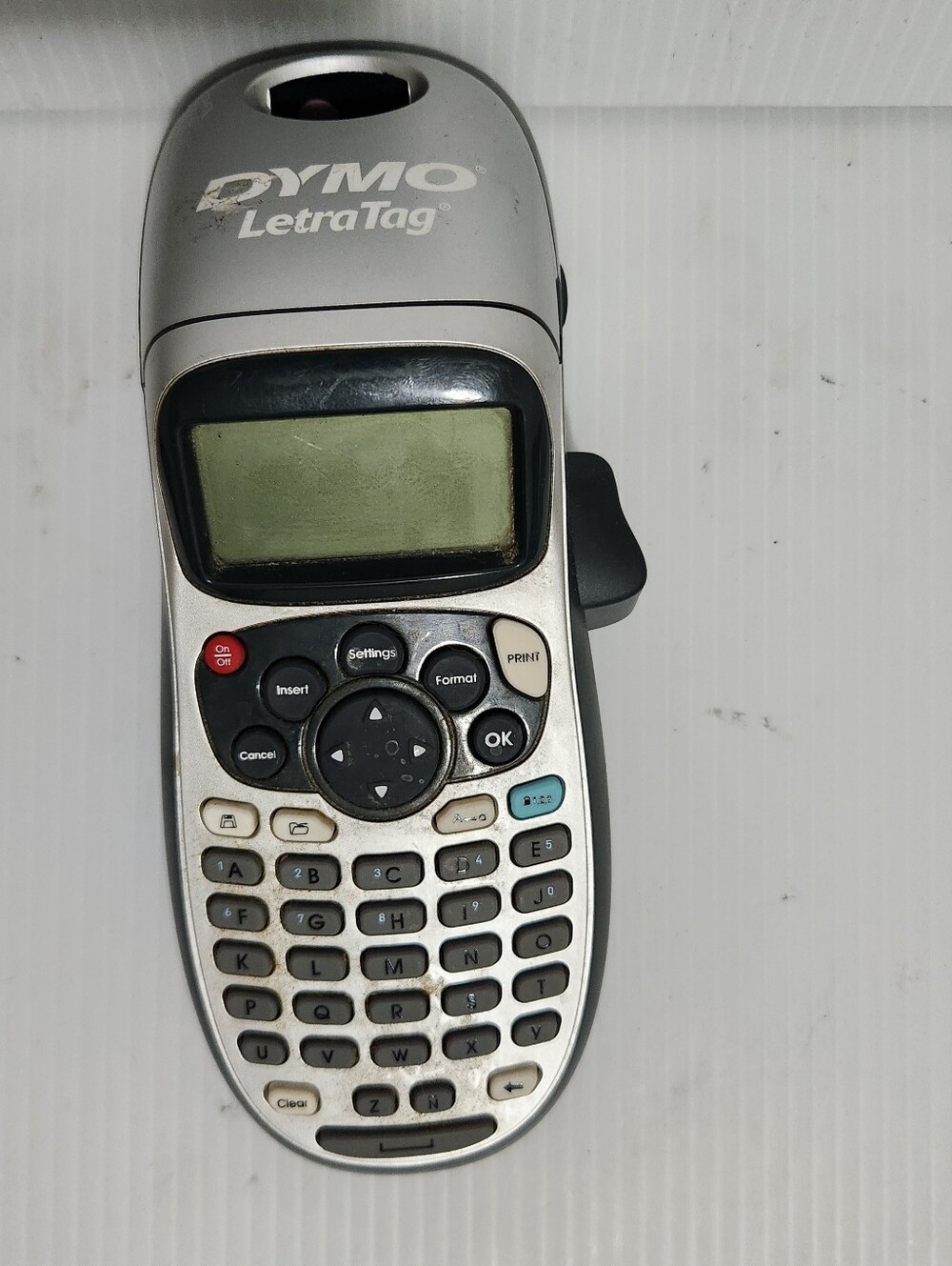 Dymo LetraTag Handheld Quality Label Maker Silver Working & Clean
